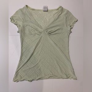 Wrapper green top